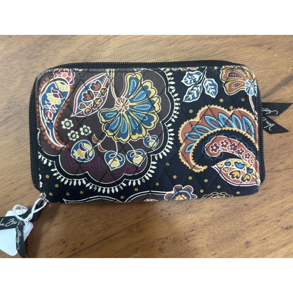 Vera Bradley Kensington Wallet Retired Full Zip